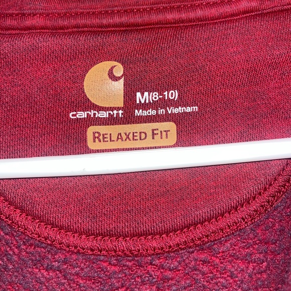 Carhartt Lined Relaxed Fit Midweight Women’s Full Zip Sweatshirt M(8-10) - Picture 5 of 6